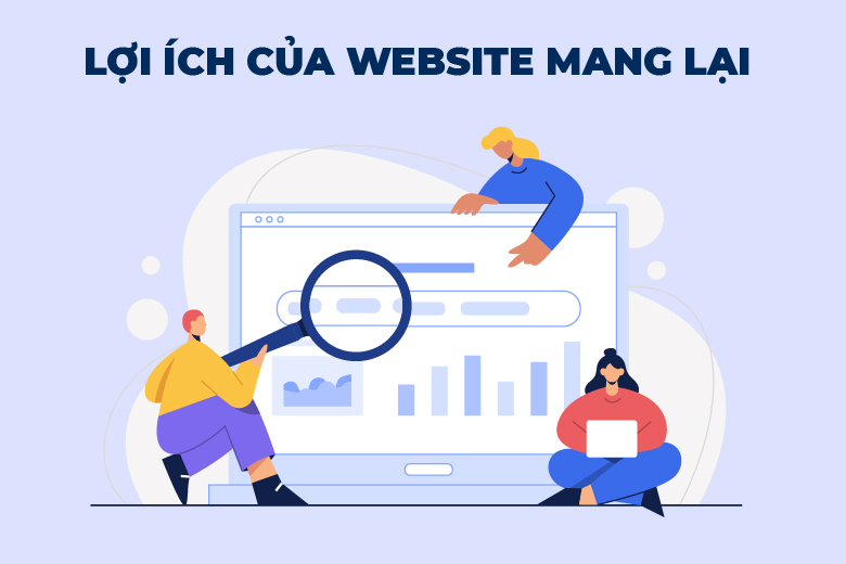 Lợi ích của website mang lại cho công việc kinh doanh của bạn